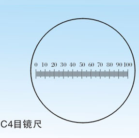 C4 型0.05尺形目鏡尺